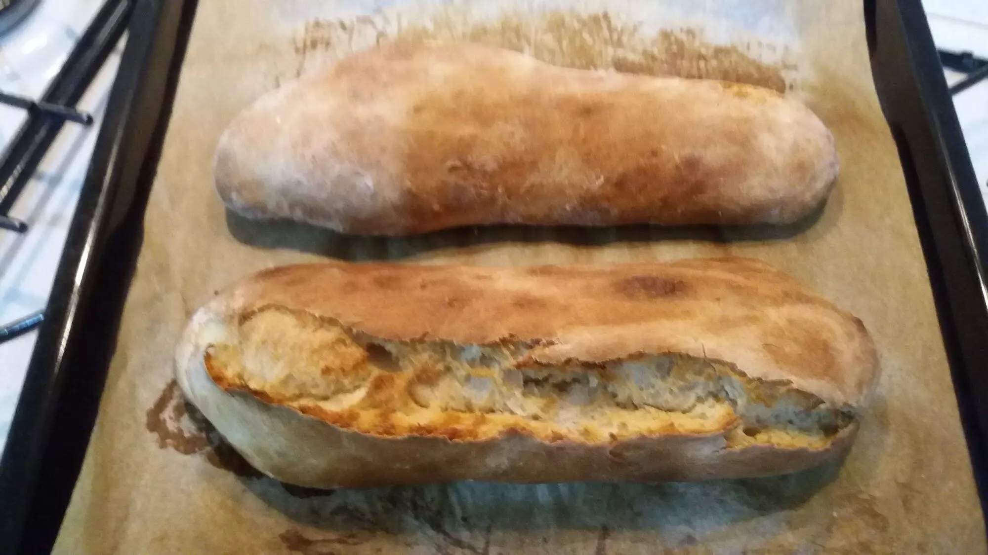 Pane cotto in casa
